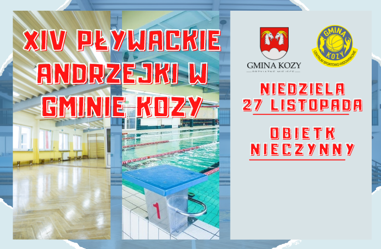 Pływackie Andrzejki w Gminie Kozy