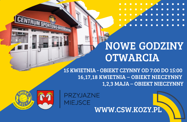 Zmiana godzin otwarcia CSW