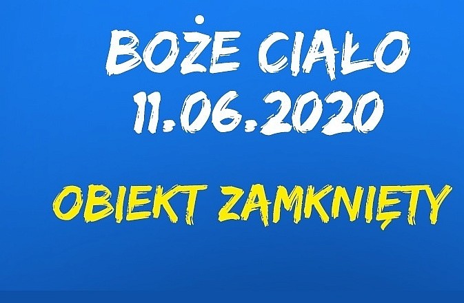 Boże Ciało - Obiekt zamknięty