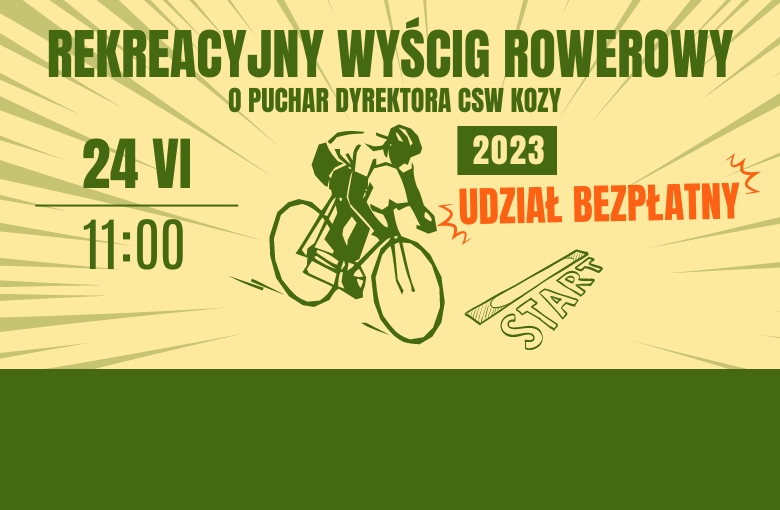 ZAPRASZAMY: Rekreacyjny Wyścig Rowerowego