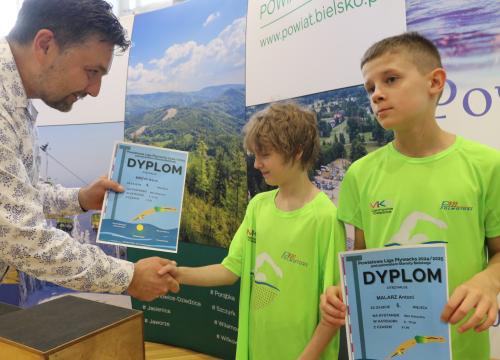 liga pływacka 15.04