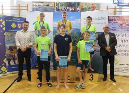 liga pływacka 15.04