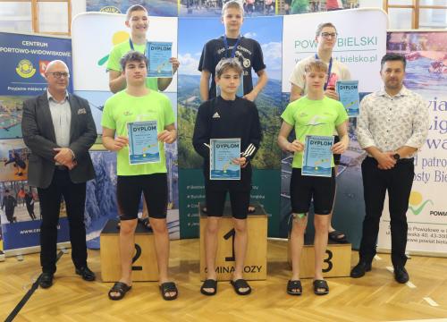 liga pływacka 15.04