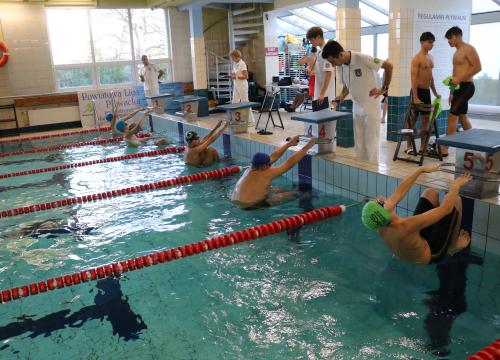 liga pływacka 28.10